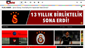 What Sporturkiye.com website looked like in 2016 (8 years ago)