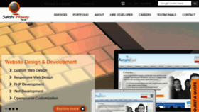 What Sakshiinfoway.com website looked like in 2016 (8 years ago)