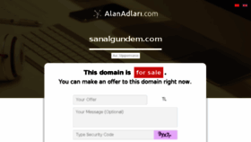 What Sanalgundem.com website looked like in 2016 (7 years ago)
