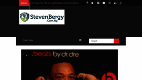 What Stevenbergy.com.ng website looked like in 2016 (7 years ago)
