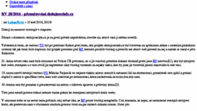 What Sledujuserialy.cz website looked like in 2016 (7 years ago)