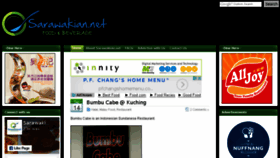 What Sarawakian.net website looked like in 2016 (8 years ago)