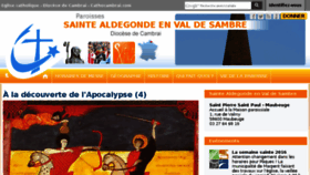 What Sainte-aldegonde.com website looked like in 2016 (8 years ago)