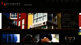 What Schwarz.de website looked like in 2016 (7 years ago)