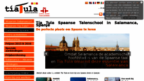 What Spaanslereninspanje.es website looked like in 2016 (8 years ago)