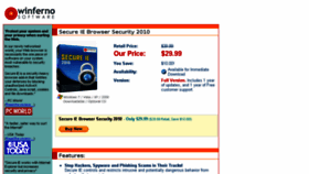 What Secureie.com website looked like in 2016 (8 years ago)