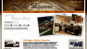 What Sehomes.com website looked like in 2016 (7 years ago)