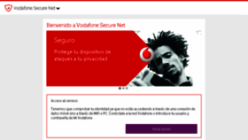 What Securenet.vodafone.es website looked like in 2016 (8 years ago)
