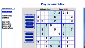 What Sudoko-online.info website looked like in 2016 (7 years ago)