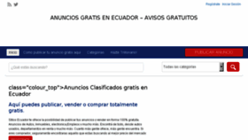What Sitiosecuador.com website looked like in 2016 (8 years ago)