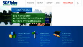 What Softplus.net website looked like in 2016 (7 years ago)
