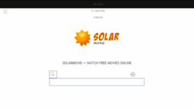 What Solarmovie.com website looked like in 2016 (7 years ago)