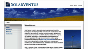 What Solarventus-energy.co.uk website looked like in 2016 (7 years ago)