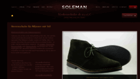 What Soleman.de website looked like in 2016 (8 years ago)