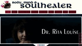 What Soulhealer.com website looked like in 2016 (8 years ago)