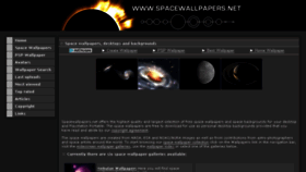 What Spacewallpapers.net website looked like in 2016 (7 years ago)