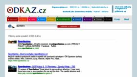 What Sportissimo.cz website looked like in 2016 (7 years ago)