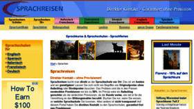 What Sprachkurs-sprachschule.com website looked like in 2016 (8 years ago)