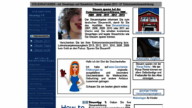 What Steuer-ratgeber-online.de website looked like in 2016 (7 years ago)