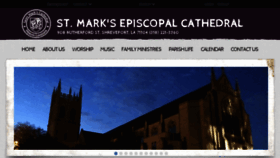 What Stmarkscathedral.net website looked like in 2016 (8 years ago)