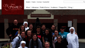 What Stfrancishs.org website looked like in 2016 (7 years ago)