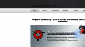 What Schweisservice-vt.com website looked like in 2016 (8 years ago)