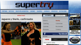 What Supertry.com website looked like in 2016 (7 years ago)