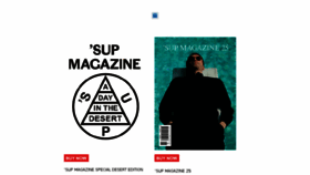 What Supmag.com website looked like in 2016 (7 years ago)