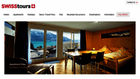 What Swisstoursonline.com website looked like in 2016 (7 years ago)