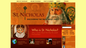 What Stnicholascenter.org website looked like in 2016 (8 years ago)