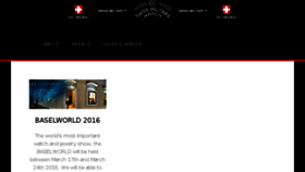 What Swiss-military.info website looked like in 2016 (7 years ago)