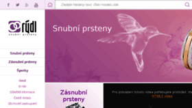 What Snubniprsteny-lr.cz website looked like in 2016 (7 years ago)