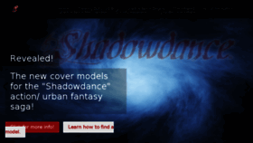 What Shadowdancesaga.com website looked like in 2016 (7 years ago)