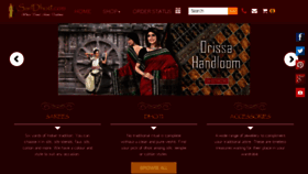 What Saridhoti.com website looked like in 2016 (9 years ago)
