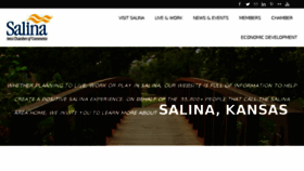 What Salinakansas.org website looked like in 2016 (7 years ago)