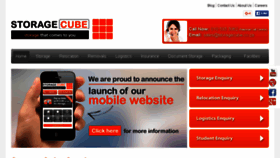 What Storagecube.co.za website looked like in 2016 (7 years ago)