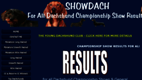 What Showdach.co.uk website looked like in 2016 (8 years ago)