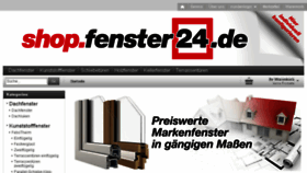 What Shop.fenster24.de website looked like in 2016 (8 years ago)