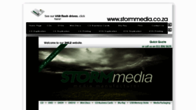 What Stormmedia.co.za website looked like in 2016 (7 years ago)