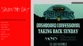 What Savestheday.com website looked like in 2016 (7 years ago)