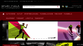 What Sport-fleck.de website looked like in 2016 (7 years ago)
