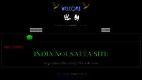 What Satta-delhi.in website looked like in 2016 (7 years ago)
