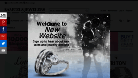 What Samuelsjewelers.com website looked like in 2016 (7 years ago)