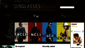 What Sunglassesid.com website looked like in 2016 (7 years ago)