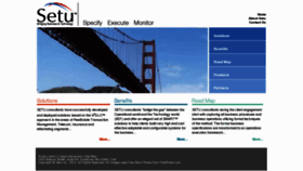 What Setu.com website looked like in 2016 (8 years ago)