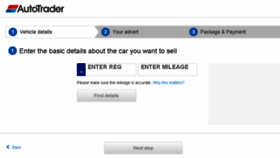 What Selling.autotrader.co.uk website looked like in 2016 (7 years ago)