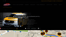 What Speedtaxi.ro website looked like in 2016 (9 years ago)