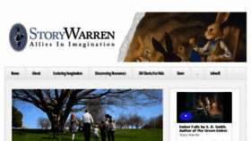 What Storywarren.com website looked like in 2016 (8 years ago)