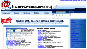 What Softspecialist.com website looked like in 2016 (7 years ago)