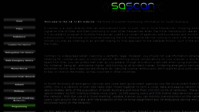 What Sascan.net.au website looked like in 2016 (7 years ago)